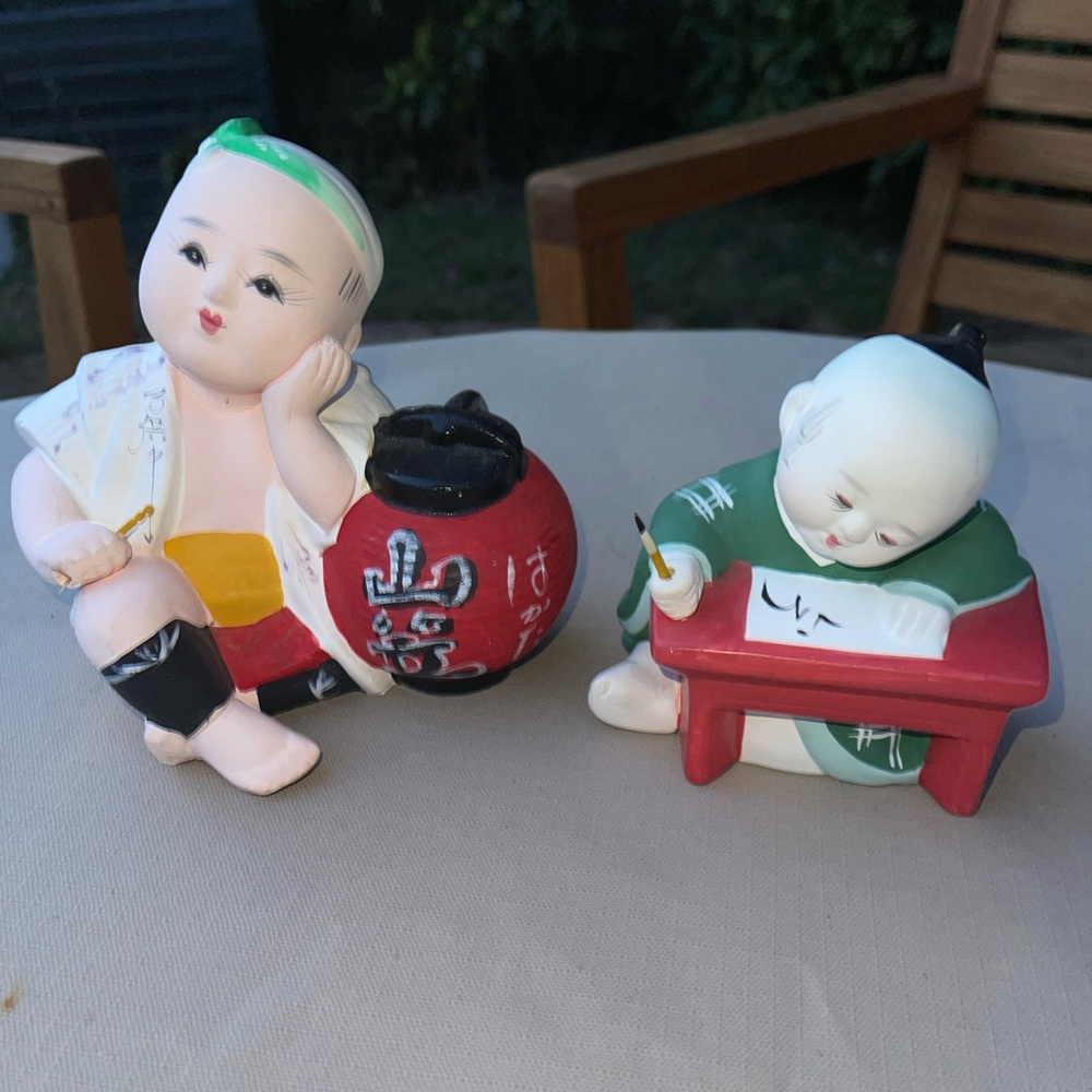 🇯🇵 Set of Vintage Japanese Figures